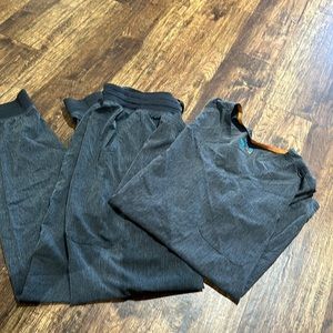 Scrub joy charcoal heather scrubs